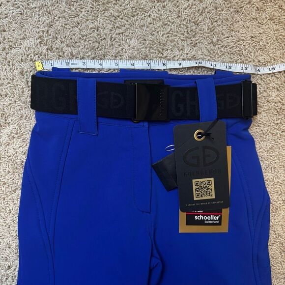 Goldbergh Pippa Ski Pants Waterproof Blue Black NWT US 4 Dazzling Blue - Picture 4 of 8